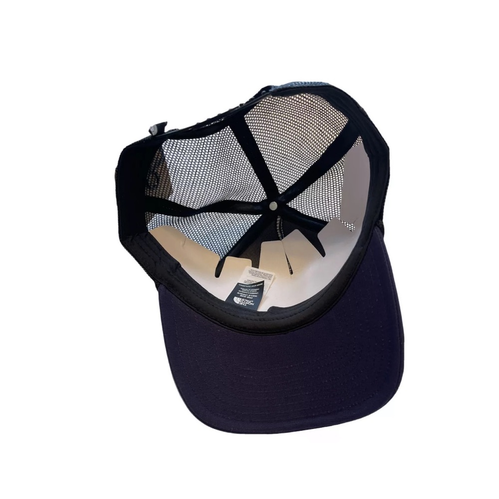 The North Face X Stitch Logo Trucker Hat RTO Navy - Picture 7 of 8